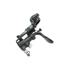 Thumb brake master cylinder ACCOSSATO piston diam. 10.5 mm with long lever and bracket included