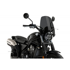 Plexi na motorku PUIG NEW. GEN TOURING 21700F tmavá dymová