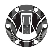 Ochranné nálepky na viečko nádrže PUIG RADIKAL 20614U sivá