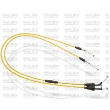 lanká plynu -pár Venhill Y01-4-076-YE s nízkym trením žltá