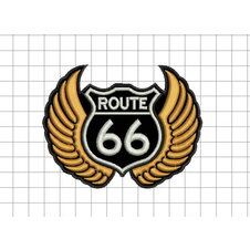 Nášivka Route krídla malá (a