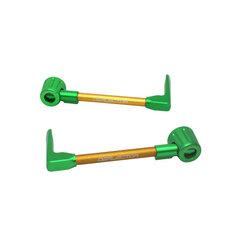 Lever guard ACCOSSATO with gold hose and joint right + left , aluminium