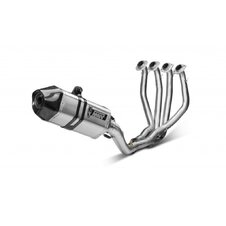 Výfuk kompletný 4x2x1 MIVV SPEED EDGE X.BW.0002.SRX Oceľ/karbónová koncovka