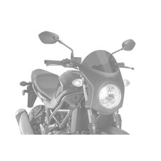 Plexi na motorku PUIG RETRO SEMI-FAIRING 3170N čierna karbónový vzhľad