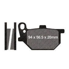 Brzdové obloženie EBC FA041