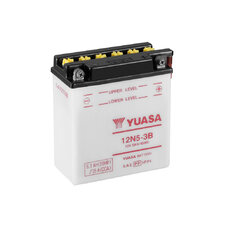 Conventional 12V battery NO ACID YUASA 12N5-3B