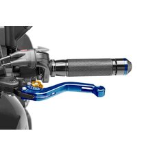 Páčka spojky bez adaptéra PUIG 280AO krátke modrá/zlatá