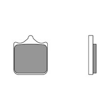 Brzdové obloženie BREMBO 07BB33LA