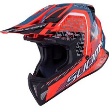 SUOMY prilba X-WING - MOTLEY / Red