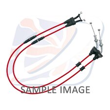 lanká plynu -pár Venhill Y01-4-077-RD s nízkym trením červené