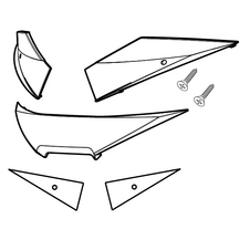 reflexný SHAD D1B39CAR pre SH39