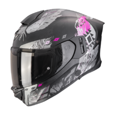 Scorpion prilba EXO-530 AIR - Hadji / Matt Black-Pink