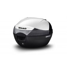 Topcase - s farebným krytom SHAD SH33 biela