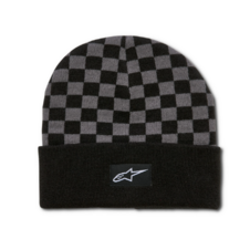 Alpinestars - čiapka CHECKERED CUFF BEANIE / black-grey