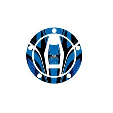 Ochranné nálepky na viečko nádrže PUIG RADIKAL 9049A modrá