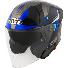 KYT prilba TTR-JET - LED / Blue