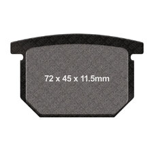 Brzdové obloženie EBC FA065V