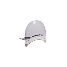 Plexi na motorku PUIG ROADSTER 5932H dymové univerzálne, upevnenie na riadidlách