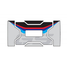 Súprava lepidiel PUIG 20216N čierna pre BMW kufre