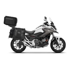 Kompletná sada bočných adventure vakov SHAD TERRA TR40 a hliníkového 55 L vrchného kufru ,vrátane montážnej sady SHAD HONDA NC 750X