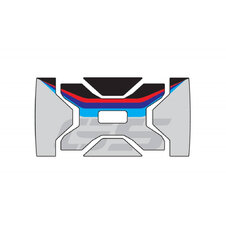 Súprava lepidiel PUIG 20229N čierna pre BMW kufre