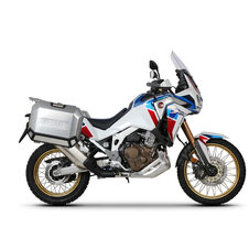 Kompletná sada bočných hliníkových kufrov SHAD TERRA, 36/47 litrový bočné kufre, vrátane montážnej sady SHAD HONDA CRF 1100 Africa Twin