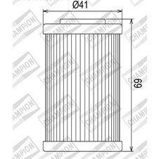 Olejový filter CHAMPION COF055 100609215