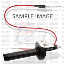 Twistgrip conversion 600A Venhill S01-4-044/9-RD s nízkym trením červené