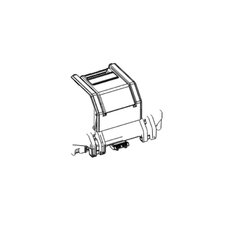 Uzamykací mechanizmus SHAD TR36 D1TR36MIR (spodná časť)