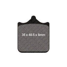 Brzdové obloženie EBC GPFAX604/4HH