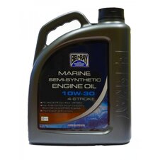 Motorový olej Bel-Ray MARINE SEMI-SYNTHETIC 4T 10W-30 4 l
