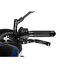 Páčka spojky bez adaptéra PUIG 3.0 24NNN výsuvné skladacie čierno/čierna