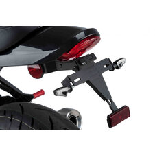 Nastaviteľný držiak ŠPZ PUIG 9597N čierna