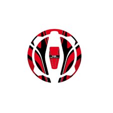 Ochranné nálepky na viečko nádrže PUIG RADIKAL 9362R červené