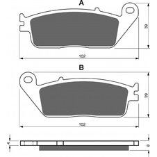 Brzdové obloženie GOLDFREN 022 S3