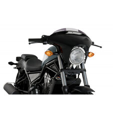 Plexi štít PUIG BATWING SML 21059H dymové krátke