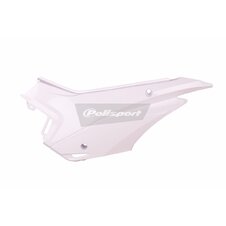 Bočné číslové tabuľky POLISPORT 8606600002 (pár) biela