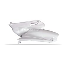 Bočné číslové tabuľky POLISPORT 8602400001 (pár) biela