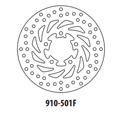 Brzdový kotúč GOLDFREN 910-501F predné 220 mm