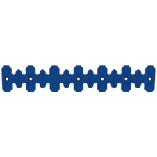 Ochrana výfukového potrubia POLISPORT ARMADILLO 8483800003 dlhé modrá