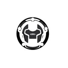 Ochranné nálepky na viečko nádrže PUIG NAKED 9964U sivá