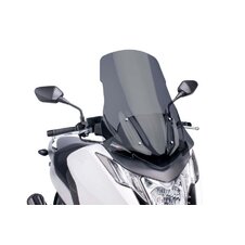 Plexi na motorku PUIG V-TECH LINE TOURING 6035F tmavá dymová
