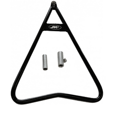 Trojuholník bočného stojana JMP kompletný s tromi kovaniami čierna