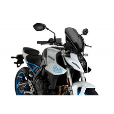 Plexi na motorku PUIG NEW. GEN TOURING 21650F tmavá dymová