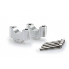 Zvýšenie riadidiel PUIG 20309P strieborná výška 30 mm, d 32 mm