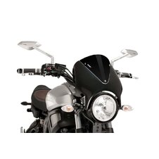 Plexi na motorku PUIG RETROVISION 9560N matná čierna čierna