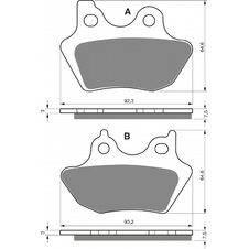 Brzdové obloženie GOLDFREN 181 AD