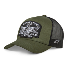 Alpinestars - šiltovka HERITAGE PATCH TRUCKER / green-black