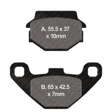 Brzdové obloženie EBC SFAC067