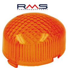 Sklo smerovky - pravé zadné RMS 246470280 oranžová Homologácia